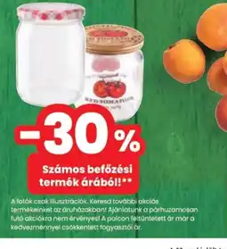 Spar Számos befőzési termék ajánlat