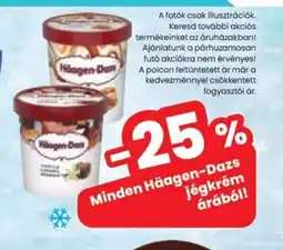 Spar Minden Häagen-Dazs jégkrém árábl! ajánlat