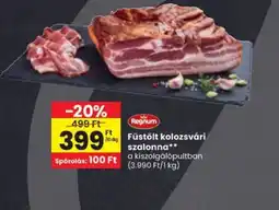 Spar Regnum Füstölt kolozsvári szalonna ajánlat