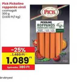 Spar Pick Pickolino roppans virsli ajánlat