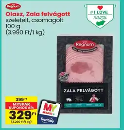 Spar Olasz, Zala felvágott ajánlat