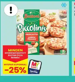 Spar Buitoni Piccolinis Prosciutto Jambon Fromage ajánlat