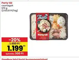 Spar Party tál ajánlat