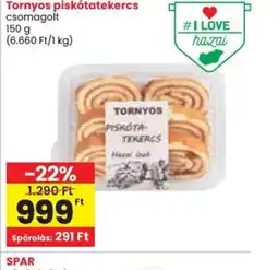 Spar Tornyos pisktatekercs ajánlat