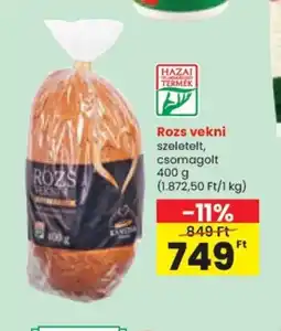 Spar Rozs vekni ajánlat