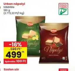 Spar Urban nápolyi ajánlat