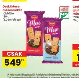Spar Detki Mese mézes keksz ajánlat