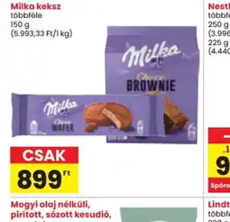 Spar Milka keksz ajánlat