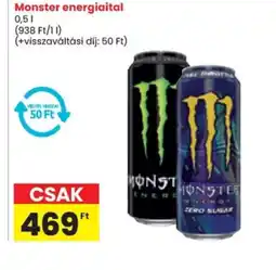 Spar Monster energiaital ajánlat