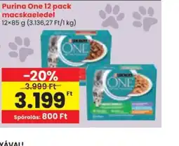 Spar Purina One 12 pack macskaeledel ajánlat