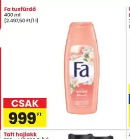 Spar Fa tusfürdő ajánlat
