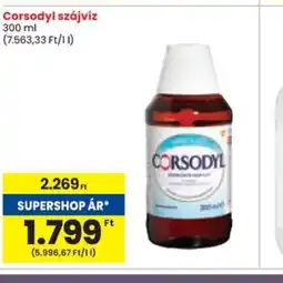 Spar Corsodyl szájvíz ajánlat
