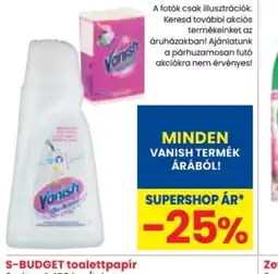 Spar Minden Vanish termék árábl! ajánlat
