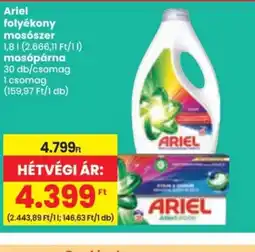 Spar Ariel folyékony mosszer ajánlat