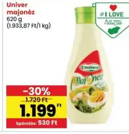 Interspar Univer majonéz ajánlat