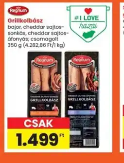 Interspar Grillkolbász ajánlat