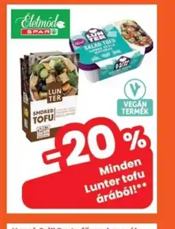Interspar Lunter Tofu ajánlat