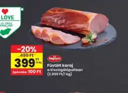 Interspar Regnum Füstölt karaj ajánlat