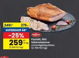 Interspar Regnum Füstölt, főtt tokaszalonna ajánlat