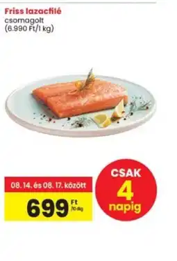 Interspar Friss lazacfilé ajánlat