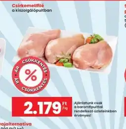 Interspar Csirkemellfilé ajánlat