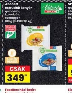Interspar Abonett extrudált kenyér ajánlat