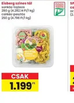 Interspar Eisberg színes tál ajánlat