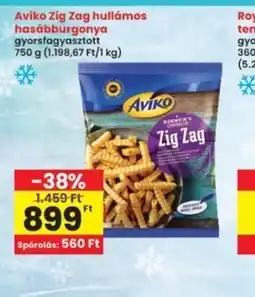 Interspar Aviko Zig Zag hullámos hasábburgonya ajánlat