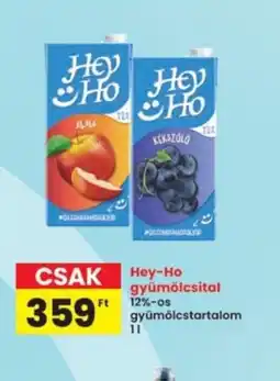 Interspar Hey-Ho gyümölcsital ajánlat