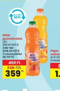 Interspar SPAR gyümölcsital ajánlat
