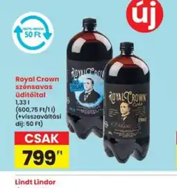 Interspar Royal Crown szénsavas üdítőital ajánlat