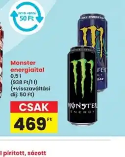 Interspar Monster energiaital ajánlat