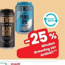 Interspar Brewdog sör ajánlat