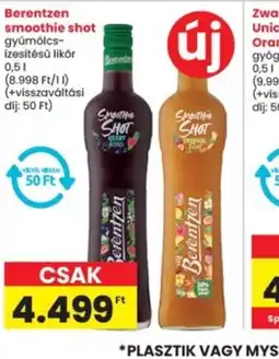 Interspar Berentzen smoothie shot ajánlat