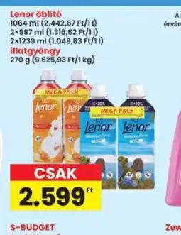 Interspar Lenor öblítő ajánlat