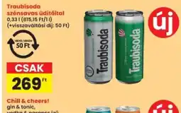 Interspar Traubisoda szénsavas üdítőital ajánlat