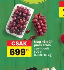 Interspar Mag nélküli piros szőlő ajánlat