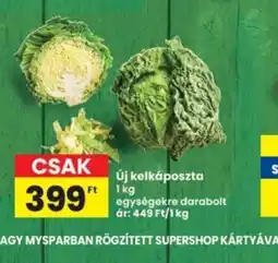 Interspar Új kelkáposzta ajánlat