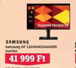 Office Depot Samsung 24" LS24D402GAUXEN monitor ajánlat