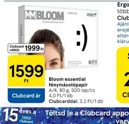 Tesco Bloom essential fénymásolpap Spóroljr ajánlat