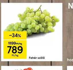 Tesco Fehér szőlő ajánlat