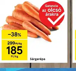 Tesco Sárgarépa ajánlat