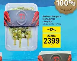 Tesco Seafood Hungary fokhagymás ráknnyárs ajánlat