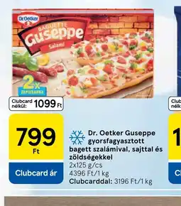 Tesco Dr. Oetker Giuseppe Baguette ajánlat