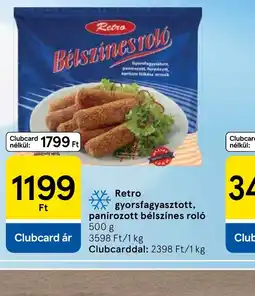 Tesco Retro Bélszínesrol ajánlat