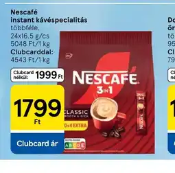 Tesco Nescafé instant kávéspecialitás ajánlat