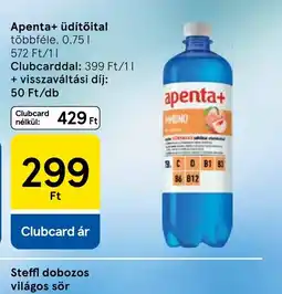 Tesco Apenta+ Üdítőital ajánlat