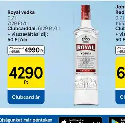Tesco Royal Vodka ajánlat