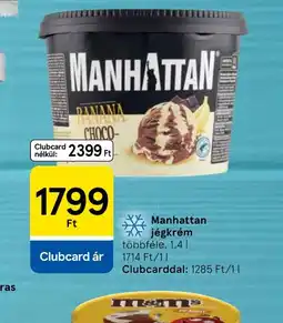 Tesco Manhattan jégkrém ajánlat