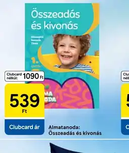 Tesco Almatanoda: Összeadás és kivonás ajánlat